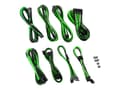 Miniatyrbilde 1 av 2: CableMod RT-Series Pro ModMesh Sleeved 12VHPWR StealthSense - Strømkabelsett - svart, lys grønn