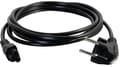 Miniatyrbild 3 av 5: C2G Laptop Power Cord - Strömkabel - IEC 60320 C5 till power CEE 7/7 (hane) - AC 250 V - 1 m - formpressad - svart - Europa