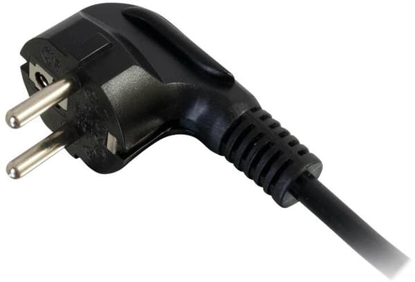 C2G Laptop Power Cord - Strömkabel - IEC 60320 C5 till power CEE 7/7 (hane) - AC 250 V - 1 m - formpressad - svart - Europa
