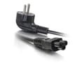 Miniatyrbild 5 av 5: C2G Laptop Power Cord - Strömkabel - IEC 60320 C5 till power CEE 7/7 (hane) - AC 250 V - 1 m - formpressad - svart - Europa