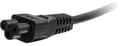 Miniatyrbild 2 av 5: C2G Laptop Power Cord - Strömkabel - IEC 60320 C5 till power CEE 7/7 (hane) - AC 250 V - 1 m - formpressad - svart - Europa