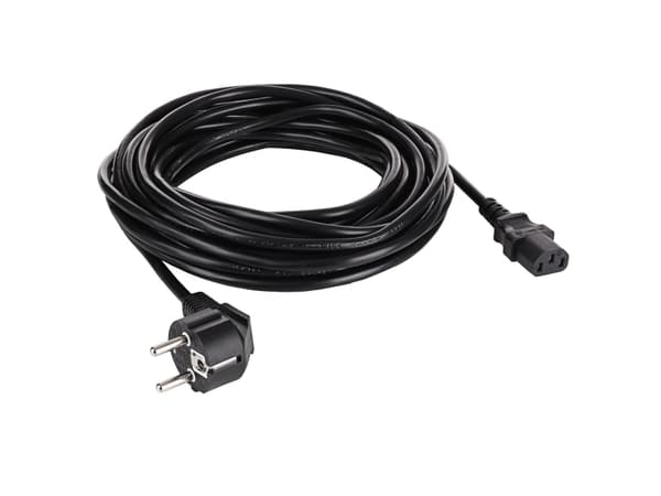 Akyga AK-PC-08C CU CEE 7/7 / IEC C13 strømkabel 10m