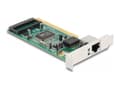 Miniatyrbild 1 av 5: Delock - Nätverksadapter - PCI låg profil - 10/100/1000Base-T(X) x 1