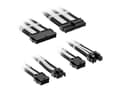 Pikkukuva 1 / 3: Kolink Kolink Core Standard Braided Cable Extension Kit - Jet Juodas/Brilliant Baltas
