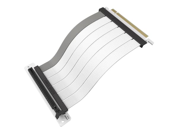 Cooler Master MCA-U002R-WPCI40-300 V2 stigerørkabel, PCIe 4.0 x16, hvit, 300 mm