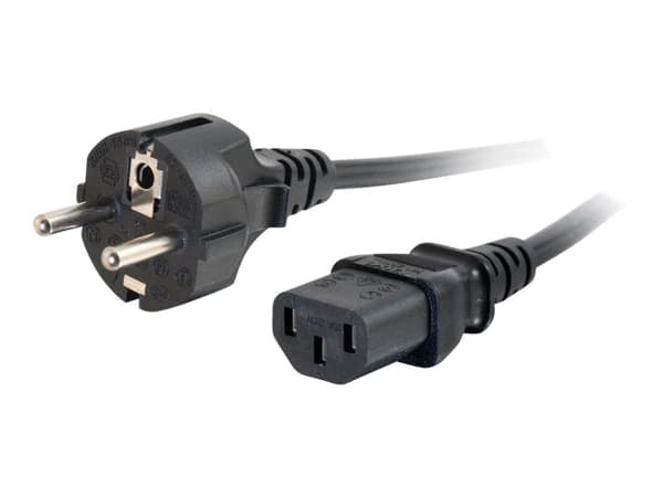 CABLES TO GO C2G Universal Power Cord - virtajohto - IEC 320 EN 60320 C13 (W) - to - NEMA 5-15 (M) - 5 m - valettu (88546)