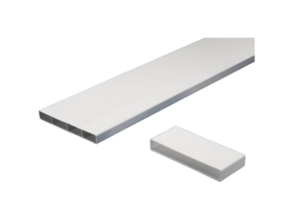 Rittal SK 3286.860, Rettformet, 1,5 m, Plast, Hvit