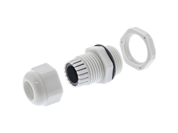 InLine 44011, Harmaa, 10 kpl, 8 mm, 4 mm