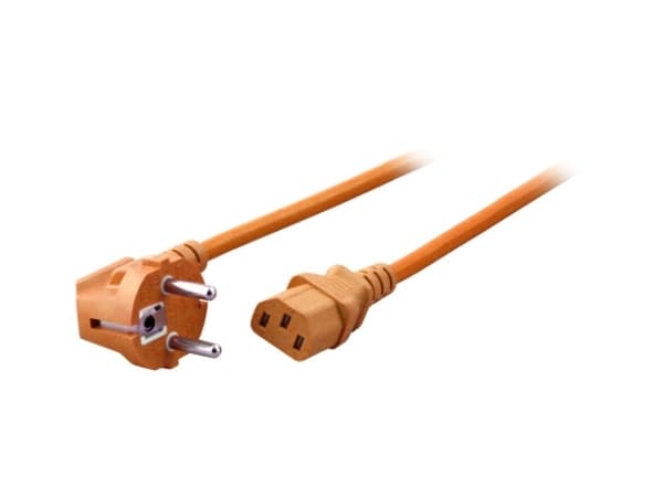 EFB Elektronik EK588OR.3V2, 3 m, Strømplugg type F, C13 kopling, 250 V, 10 A
