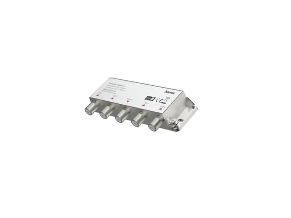 Hama 00205290, Kabelspillter, 950 - 2500 MHz, Blå, Sølv, Metall, Plast, 3,5 dB, 1 stykker