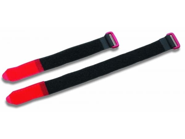 Cimco 181904, Hook & loop cable tie, Polyamidi, Musta, Punainen, 260 N, 36 cm, 25 mm