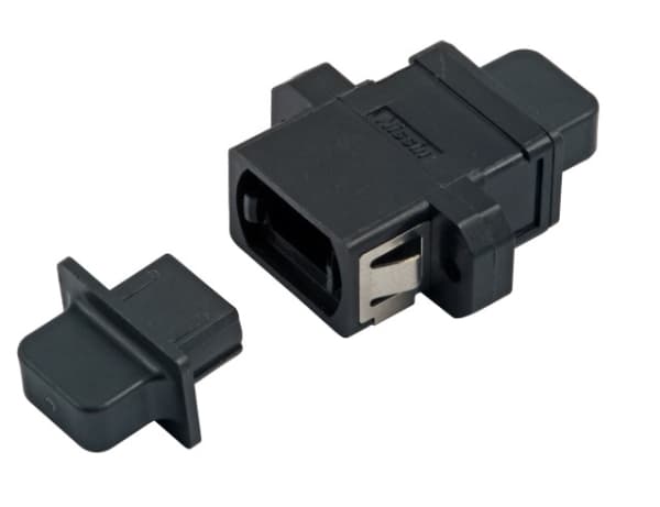 EFB Elektronik 53458.1V2, MTP/MPO, Svart, Flerläge, Enkelläge, Plast, 25 mm, 20,5 mm