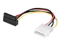 Wentronic goobay - Virtalähde - SATA-virta (M) sisäiseen virtalähteeseen, 4-nastainen (M) - 13cm - 90° uros, suorakulmainen uros (93030)