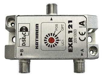 Kathrein EXR 121, Kabelspillter, 75 O, 47 - 2150 MHz, Metallisk, 1 stykker, 2 x terr.