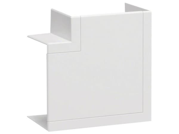 Hager BR651005H9016, Festebrakett til kabelkanal, Hvit, Akrylonitril-butadien-styren (ABS), Polykarbonat (PC), 100 mm, 68 mm