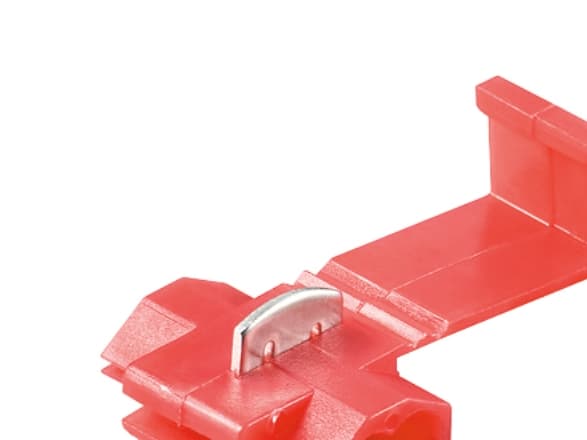 Fixpoint 17014, Kombiner-kabel, Rød, 100 stykker
