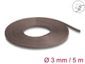 Miniatyrbild 2 av 4: Delock - Kabelhanteringsfodral - 3 mm, braided, rodent resistant, stretchable - 3 m - brun