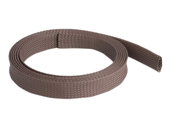 Delock - Flätad ärm - rodent resistant, stretchable, 19 mm - 2 m - brun