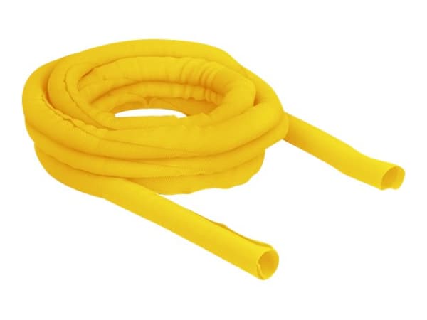 Delock - Flettet erme - 5 m - gul