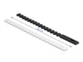 Miniatyrbilde 4 av 4: Delock - Kabellissesett - flexible reusable - 16.5 cm - svart, hvit
