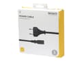 Miniatyrbilde 2 av 3: DELTACO - Strømkabel - Europlug til power IEC 60320 C7 - 3 m - svart