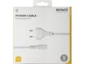 Miniatyrbilde 5 av 5: DELTACO - Strømkabel - Europlug til power IEC 60320 C7 - 3 m - hvit