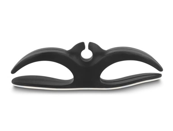 Delock - Kabelholder - with feed-throughs, self-adhesive - skrivebordsmonterbar, overflatemonterbar, veggmonterbar - grå, svart, hvit (en pakke 3)
