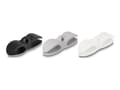 Miniatyrbilde 1 av 4: Delock - Kabelholder - with feed-throughs, self-adhesive - skrivebordsmonterbar, overflatemonterbar, veggmonterbar - grå, svart, hvit (en pakke 3)