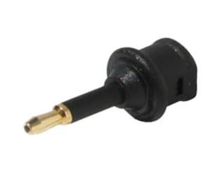 shiverpeaks BASIC-S adapter Toslink-kobling - 3,5 mm jackplugg, i polybag med Euro-hull (BS69050)