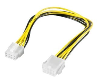 shiverpeaks EPS 8-pin/EPS 8-pin 0.2m, 0,2 m, EPS (8-pin), 8-pin EPS12V, Hankjønn, Hunkjønn, Rett