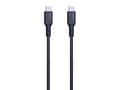Miniatyrbild 1 av 5: Aukey USB-C - USB-C 1,8 m USB-kabel Svart (CB-NCC2 BK)