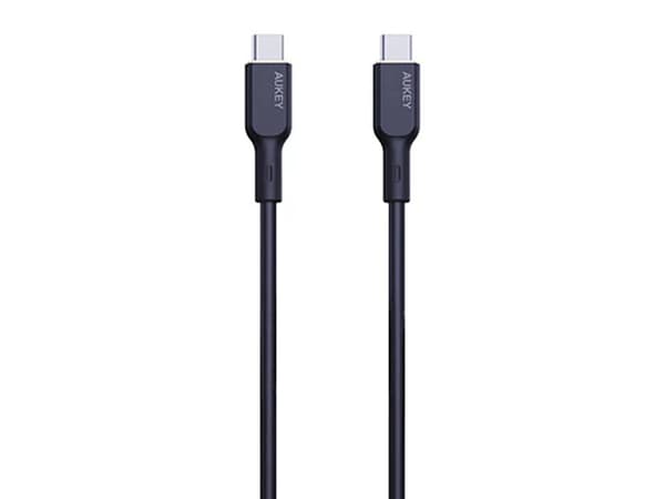 Aukey USB-C - USB-C 1,8 m USB-kabel Svart (CB-NCC2 BK)