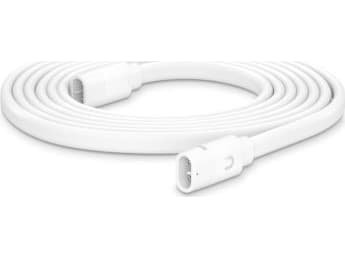 Ubiquiti UISP - Strömkabel - strömtransport (hane) till strömtransport (hane) - 3 m - utomhus, tvinnad - vit