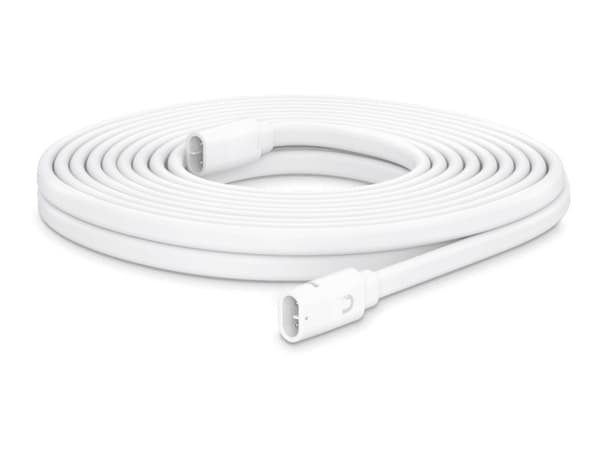 Ubiquiti UISP - Strømkabel - power transport (hann) til power transport (hann) - 10 m - utendørs, flertrådet - hvit