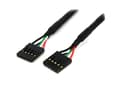 Miniatyrbilde 4 av 5: StarTech.com 5 Pin USB 2.0 Header - 12 in USB IDC Motherboard Header Cable - F/F (USBINT5PIN12) - USB-kabel - 5-pins IDC (hunn) til 5-pins IDC (hunn)