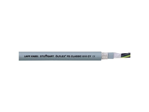 LAPP 26221-50 Släppkabel ÖLFLEX® FD CLASSIC 810 CY 4 G 0,75 mm² Grå 50 m