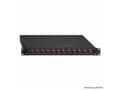 Miniatyrbilde 1 av 5: Rutenbeck BL - fiberoptisk kabelboks - utvidbar - stativmonterbar - SC Duplex SM X 6 - svart, RAL 9005 - 1U - 48,3 cm (19")