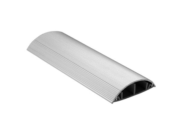 ACT Wiring duct round type with aluminium cover 70 mm. Width: 70 mm Cable duct 70mm aluminum 2.0m (CT4002)
