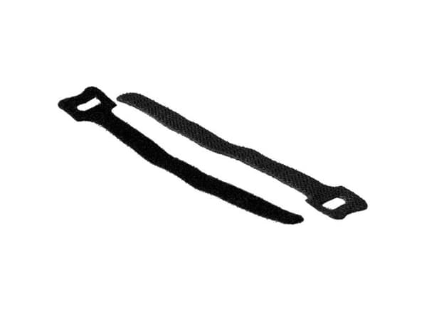ACT CT4006 Buntebånd Buntebånd med borrelås Nylon - Polypropylen (PP) Svart 20 stk(er) (CT4006)