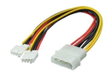 shiverpeaks Molex 4-pin/Mini Spox 4-pin, Molex (4-pin), Mini Spox (4-pin), Hankjønn, Hunkjønn, Rett, Rett