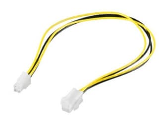 shiverpeaks CPU P4/CPU P4 0.3m, 0,3 m, 4-pin ATX12V, 4-pin ATX12V, Hankjønn, Hunkjønn, Rett