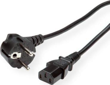 ROLINE 19.44.1001, 1,8 m, CEE7/7, IEC C13, 250 V, 10 A