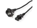Miniatyrbilde 1 av 2: ROLINE 19.44.1001, 1,8 m, CEE7/7, IEC C13, 250 V, 10 A