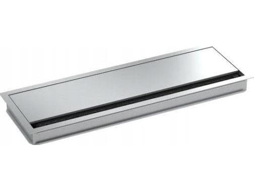 Bachmann Loop Square - Kabelgland - anodisert sølv