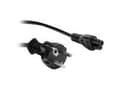 Miniatyrbild 1 av 2: HP - Strömkabel - power CEE 7/7 (hane) till IEC 60320 C5 - 1.83 m - svart - EMEA - för Armada 15XX, 17XX