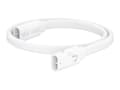 Miniatyrbilde 1 av 3: Ubiquiti UISP - Strømkabel - 50 cm - utendørs, flertrådet, flat - hvit