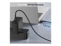 Miniatyrbilde 5 av 5: Unitek - Strømkabel - 24 pin USB-C (hann) til MagSafe 3 - 28 V - 5 A - 1 m - USB Power Delivery (140W) - svart