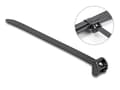 Miniatyrbilde 2 av 4: Delock - Kabelfestebånd - with metal tab - 40.6 cm - svart (en pakke 10)