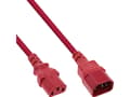 Miniatyrbilde 1 av 4: InLine B-16502R, 2 m, C13 kopling, C14 kopling