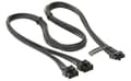 Miniatyrbilde 3 av 5: Seasonic Kabel 12VHPWR, 0,75 m, 12VHPWR, 2 x PCI-E (8-pin), Hankjønn, Hankjønn, Rett
